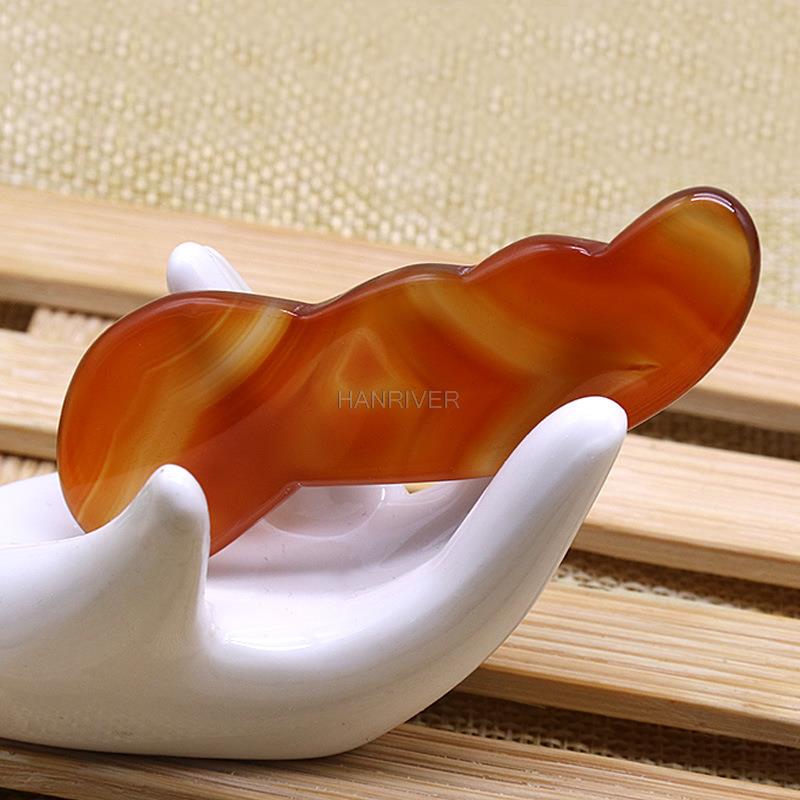 Natural Rose Quartz Jade Guash - огляд і ціна Gua Sha Tool Rose Quartz