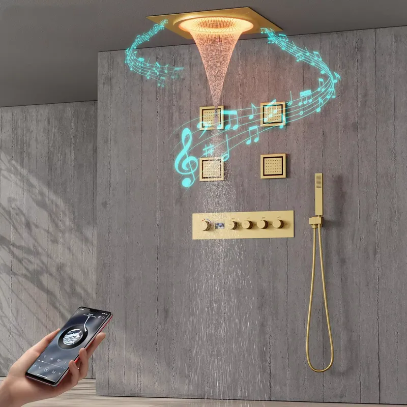 Smart LED Shower Set Bathroom  - огляд і ціна Spa & Wellness Dr Roy Sothers