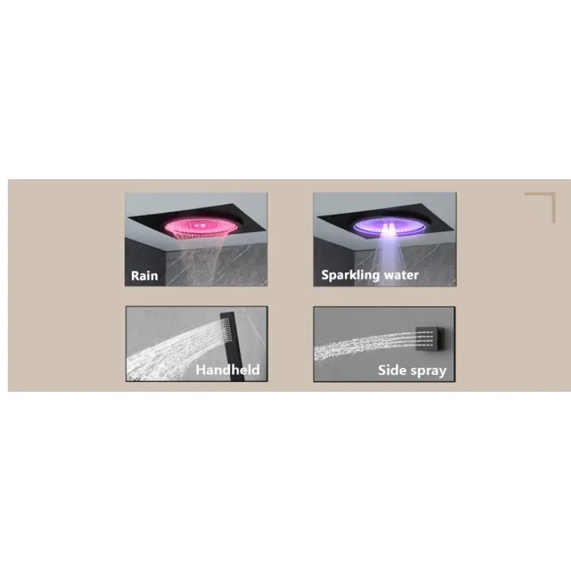 Smart LED Shower Set Bathroom  - огляд і ціна Spa & Wellness Dr Roy Sothers