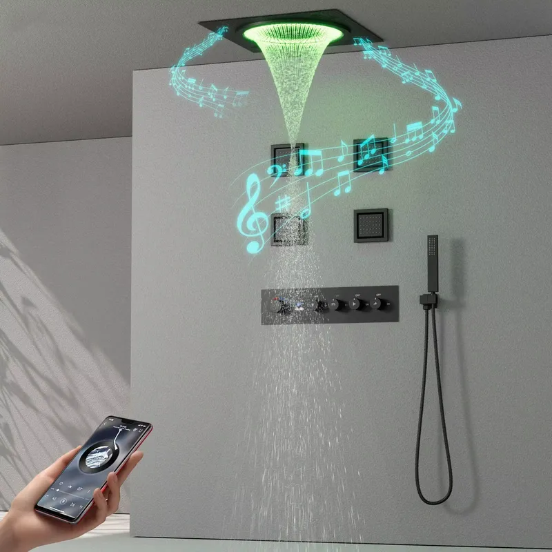 Smart LED Shower Set Bathroom  - огляд і ціна Spa & Wellness Dr Roy Sothers