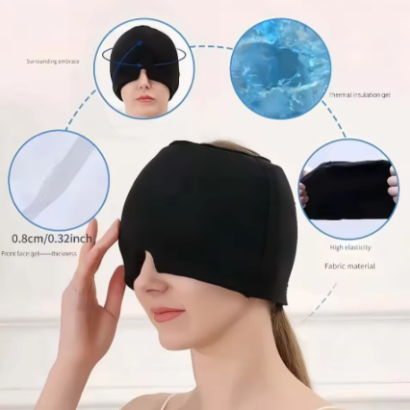Wearable Hot Cold Therapy Head - огляд і ціна Eye Mask Heated