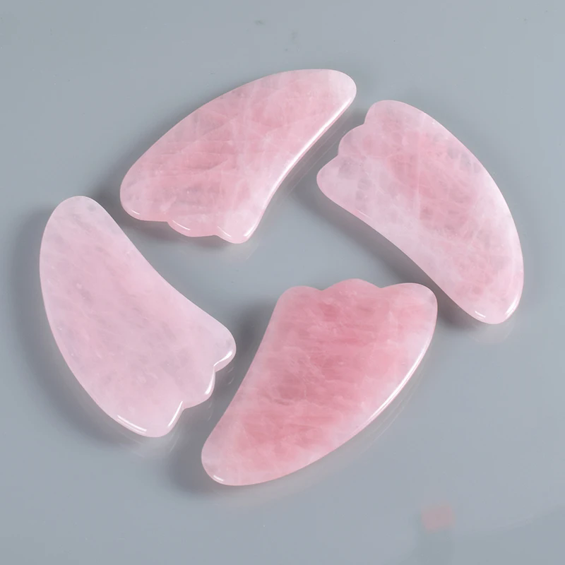Rose Quartz Gua Sha Board Natu - огляд і ціна Gua Sha Tool Rose Quartz