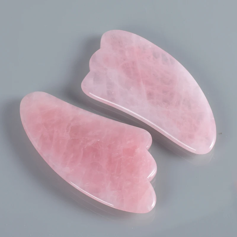 Rose Quartz Gua Sha Board Natu - огляд і ціна Gua Sha Tool Rose Quartz