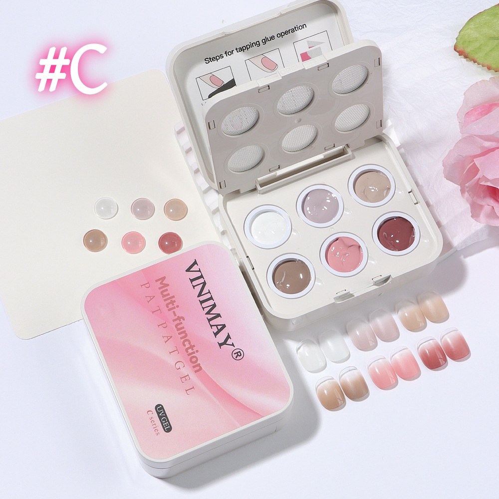 New 6 Color Cushion Nail Art S - огляд і ціна Waxing Kit Home
