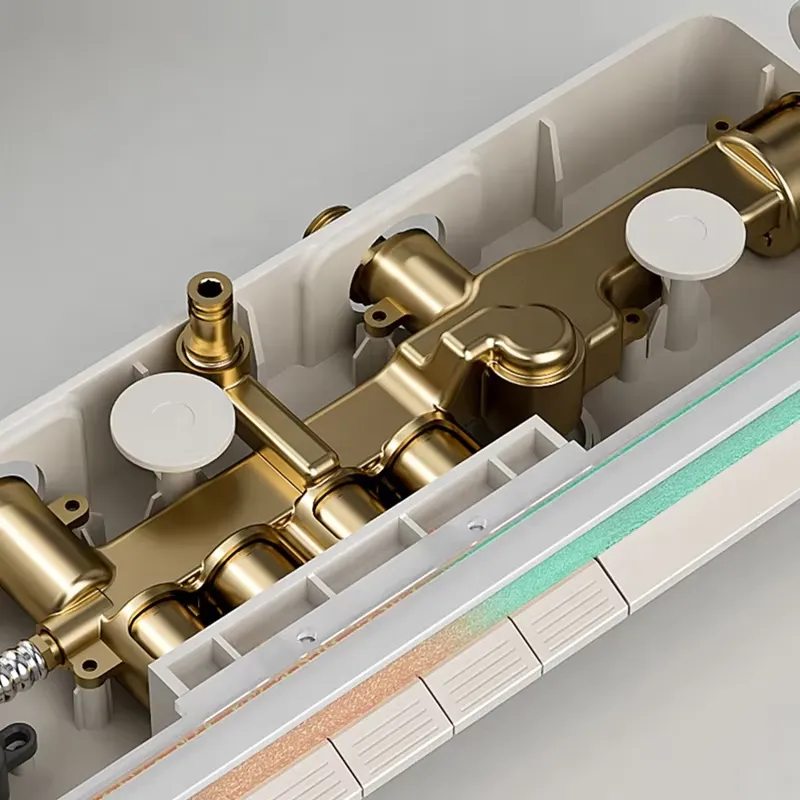Brass Digital Waterfall Shower - огляд і ціна Spa & Wellness Dr Roy Sothers