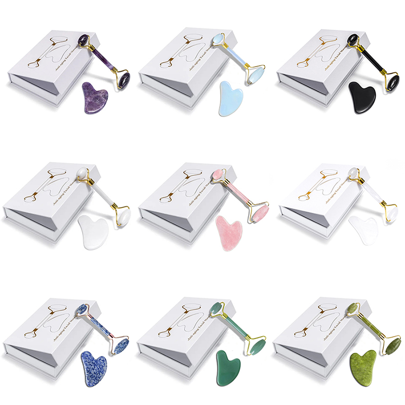 Rose Quartz Natural Jade Rolle - огляд і ціна Gua Sha Tool Rose Quartz