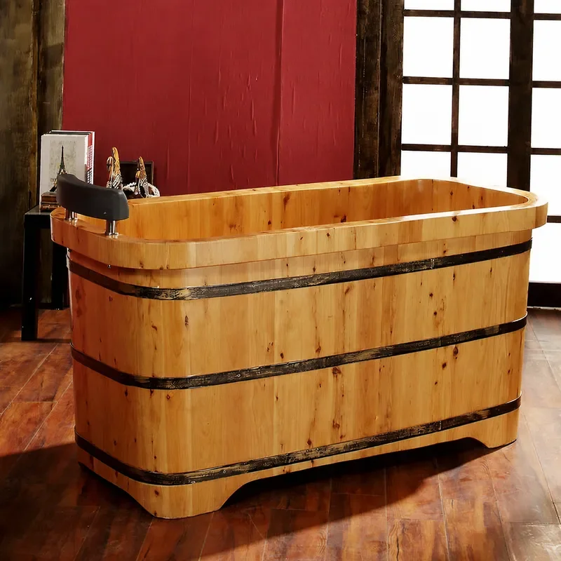 Sichuan Cedar Wood Bathtub for - огляд і ціна Spa Wellness Nature