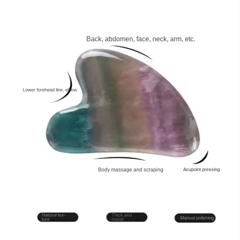 Natural Jade Massager Fluorite - огляд і ціна Spa Wellness Nature