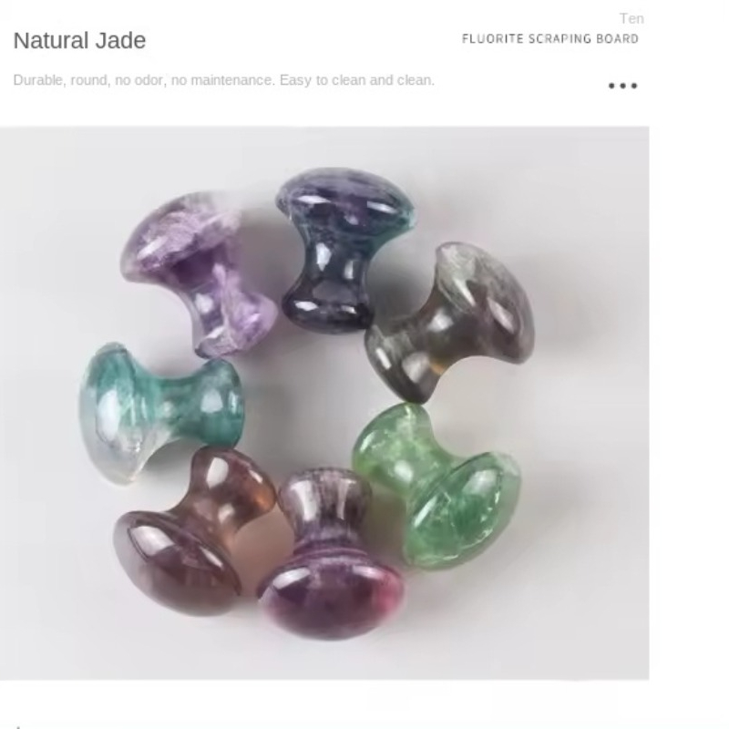 Natural Jade Massager Fluorite - огляд і ціна Spa Wellness Nature