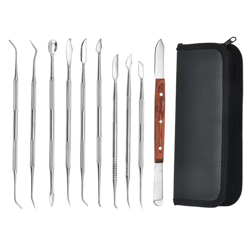 10pcs Dental Wax Knives Kit Sp - огляд і ціна Waxing Kit Home