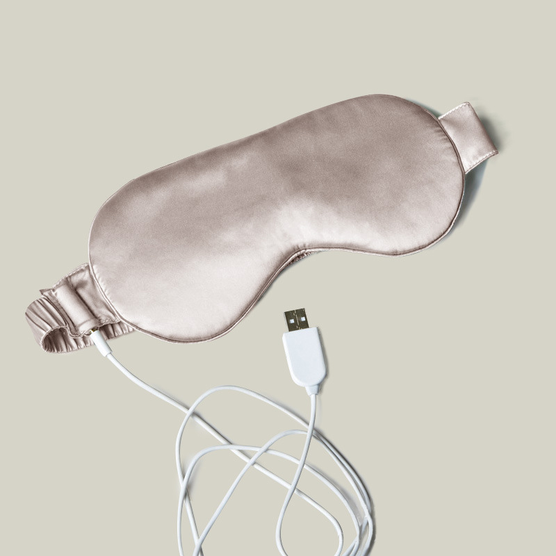 Winsleter-19MM 100%Real Silk E - огляд і ціна Eye Mask Heated