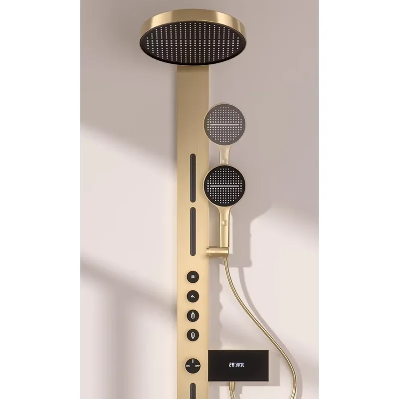 Brass Rainfall Shower Panel Se - огляд і ціна Spa & Wellness Dr Roy Sothers