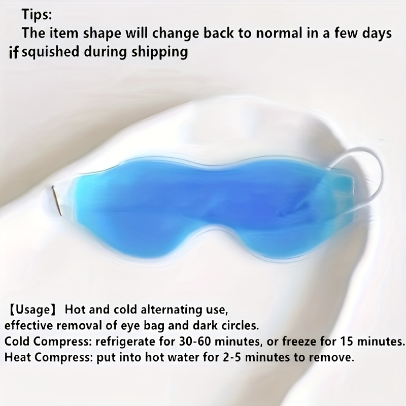 2pcs gel ice eye masks, reliev - огляд і ціна Eye Mask Heated