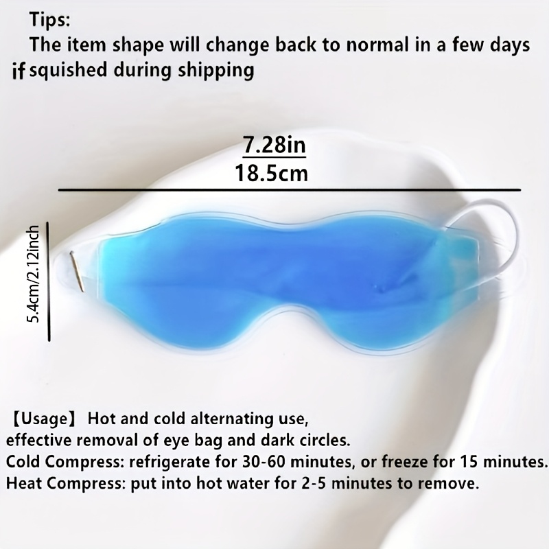 2pcs gel ice eye masks, reliev - огляд і ціна Eye Mask Heated